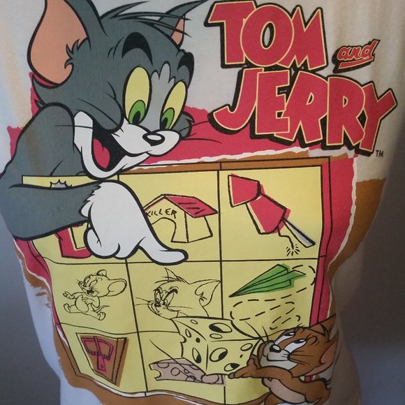 Tom and Jerry white t-shirt - Picture 2 of 2